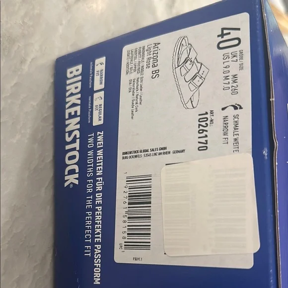 Birkenstock light rose Arizona Suede Sandals - Picture 5 of 5